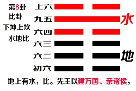 水地比|易经第八卦比卦详解